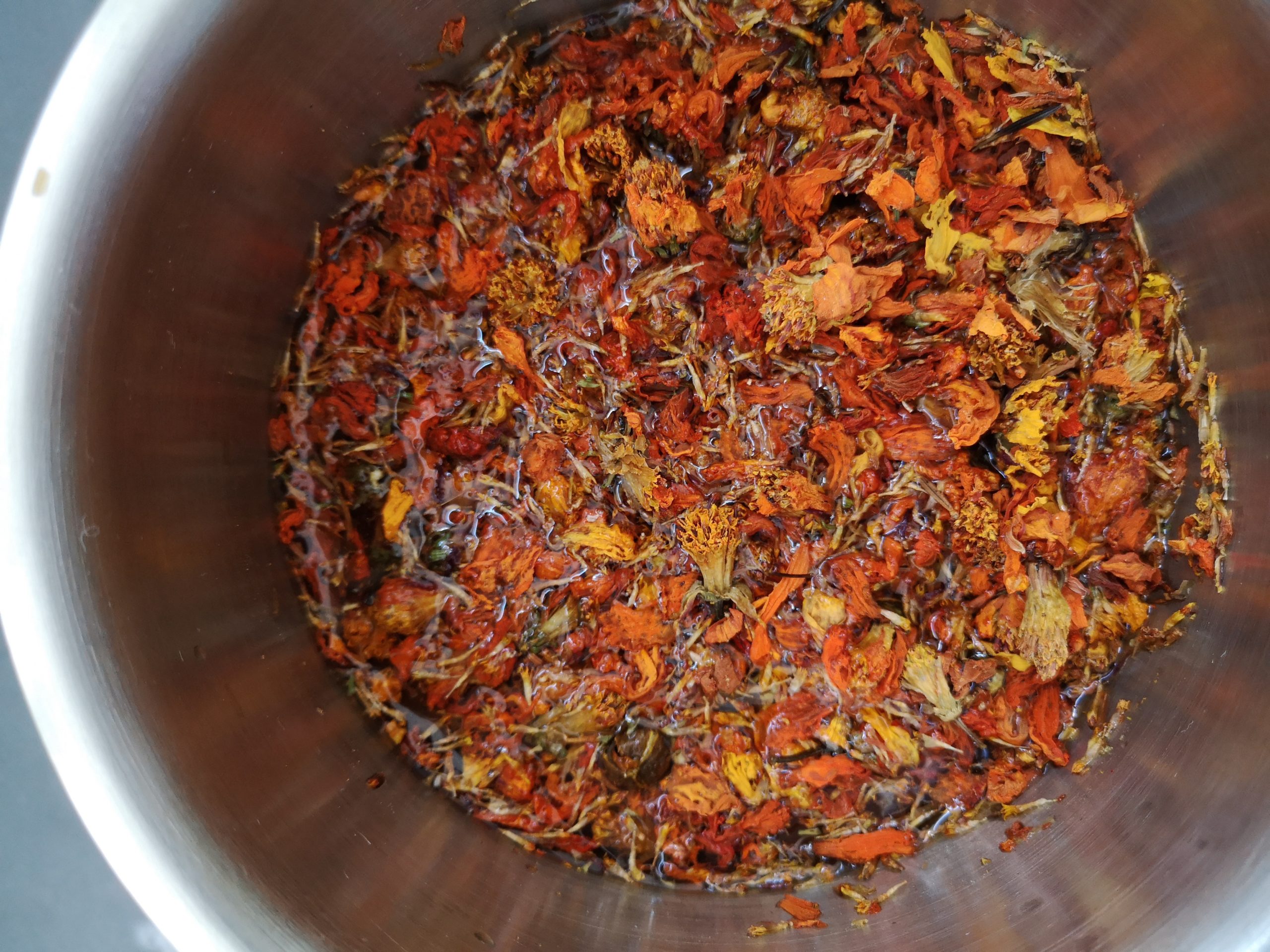 Processus de teinture naturelle - extraction