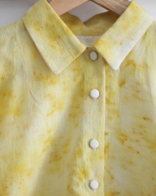Chemise HINDI – impression végétale