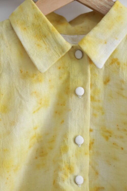 Chemise HINDI – impression végétale