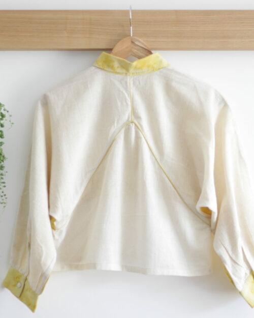 Chemise HINDI – impression végétale