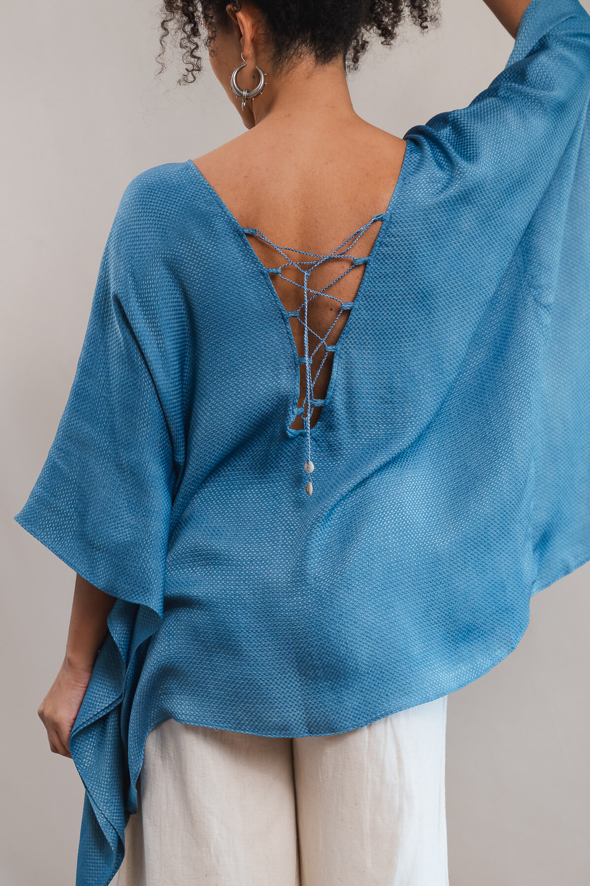 Tunique Nina soie gaufrée