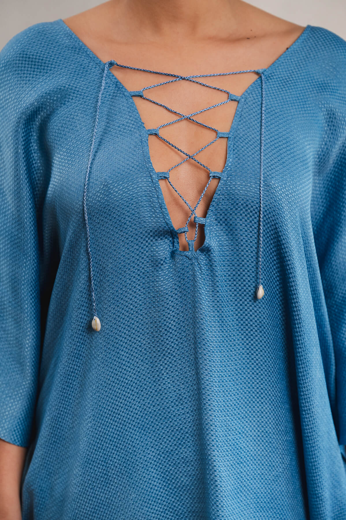 Tunique Nina soie gaufrée