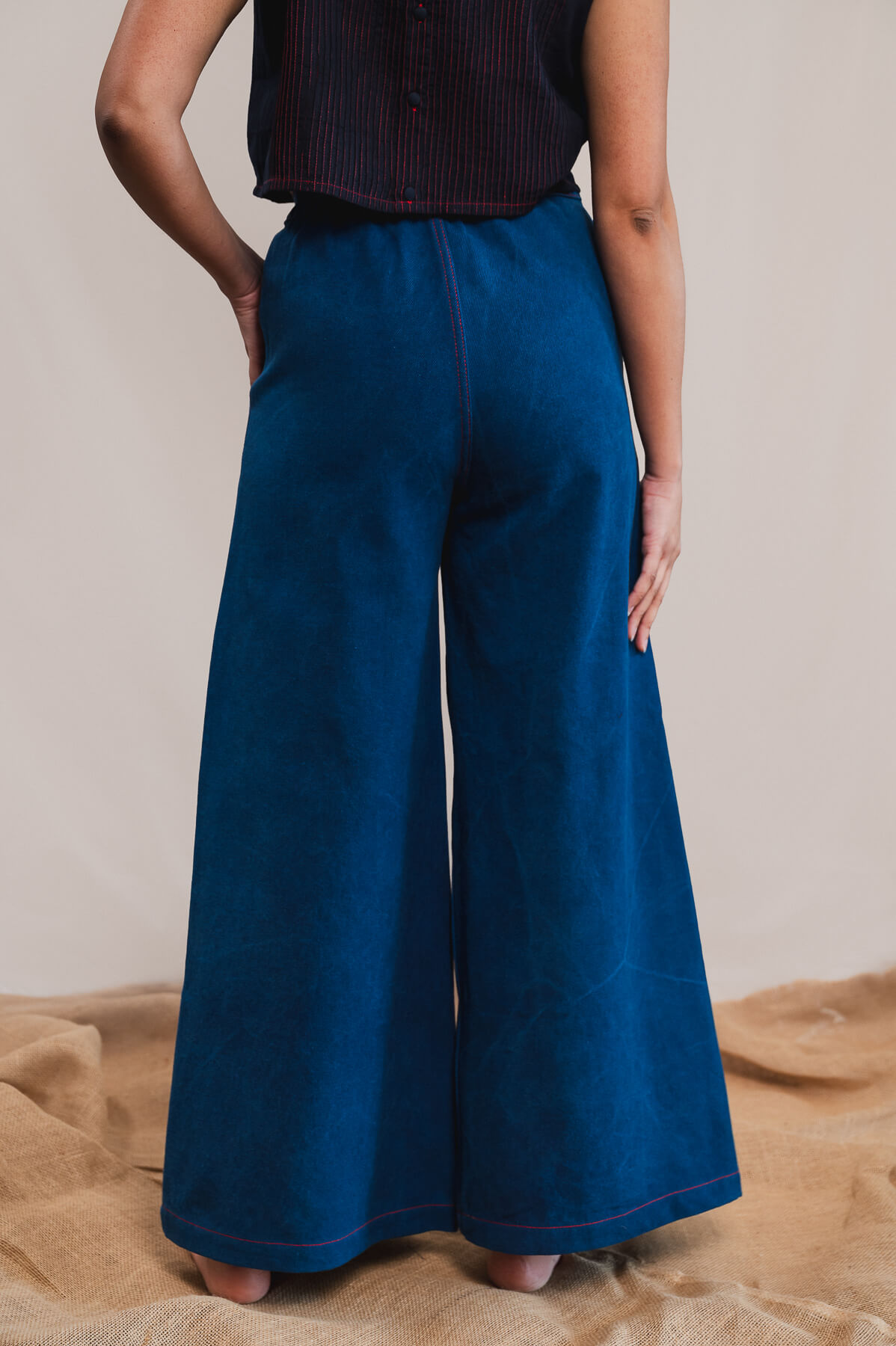 Pantalon Jane denim indigo