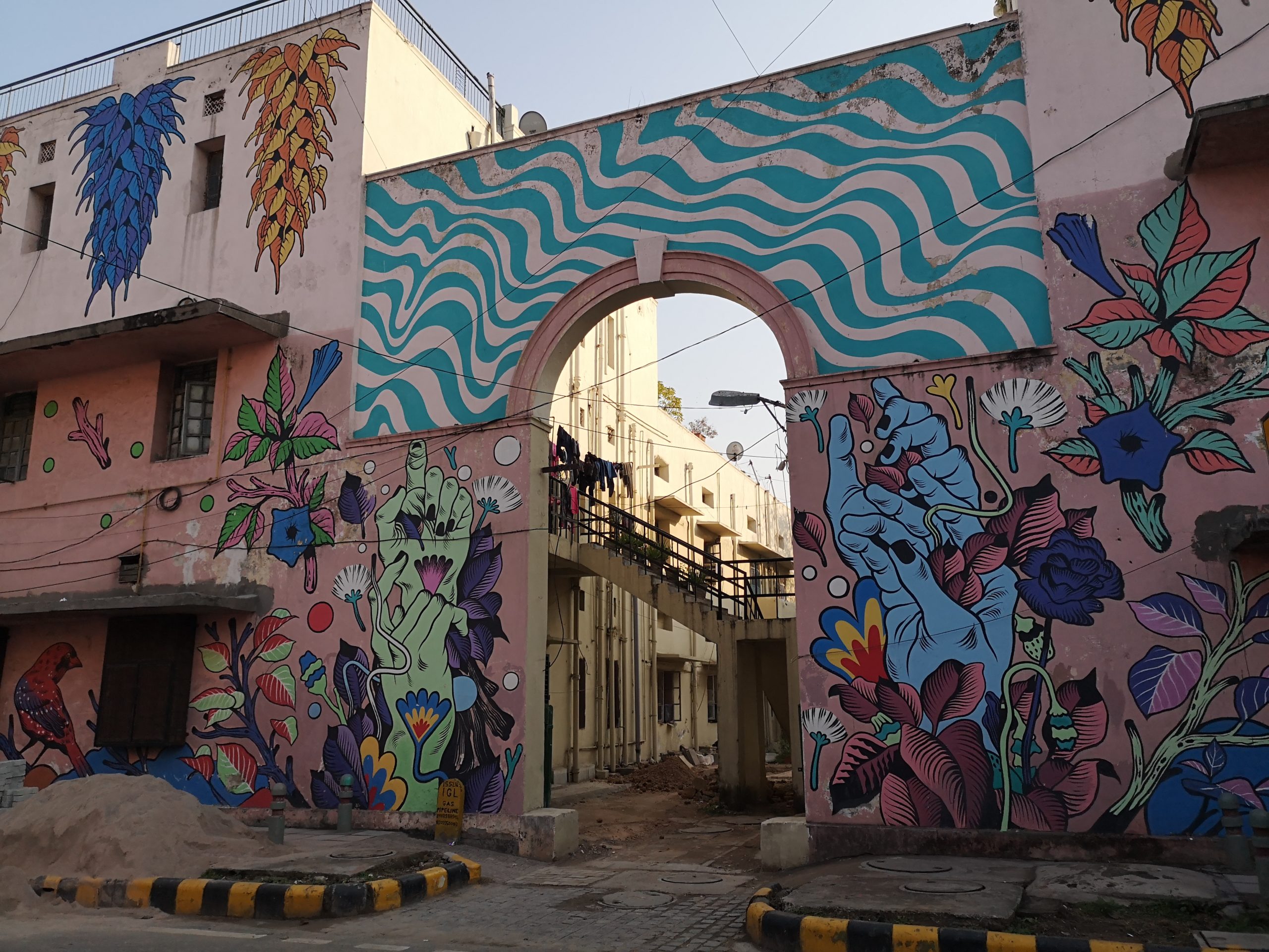 Street art à Lodhi Colony