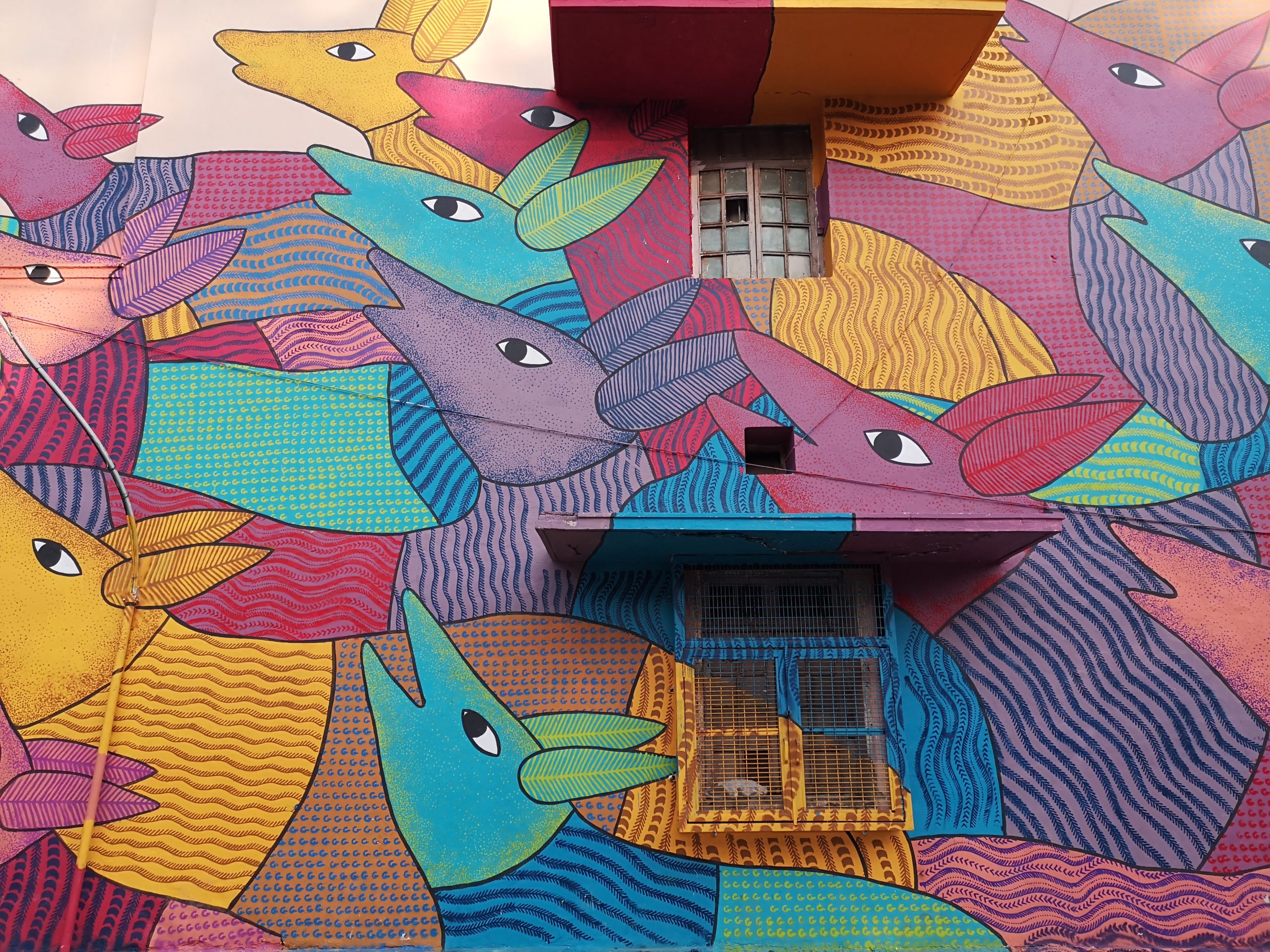 Street art à Lodhi Colony