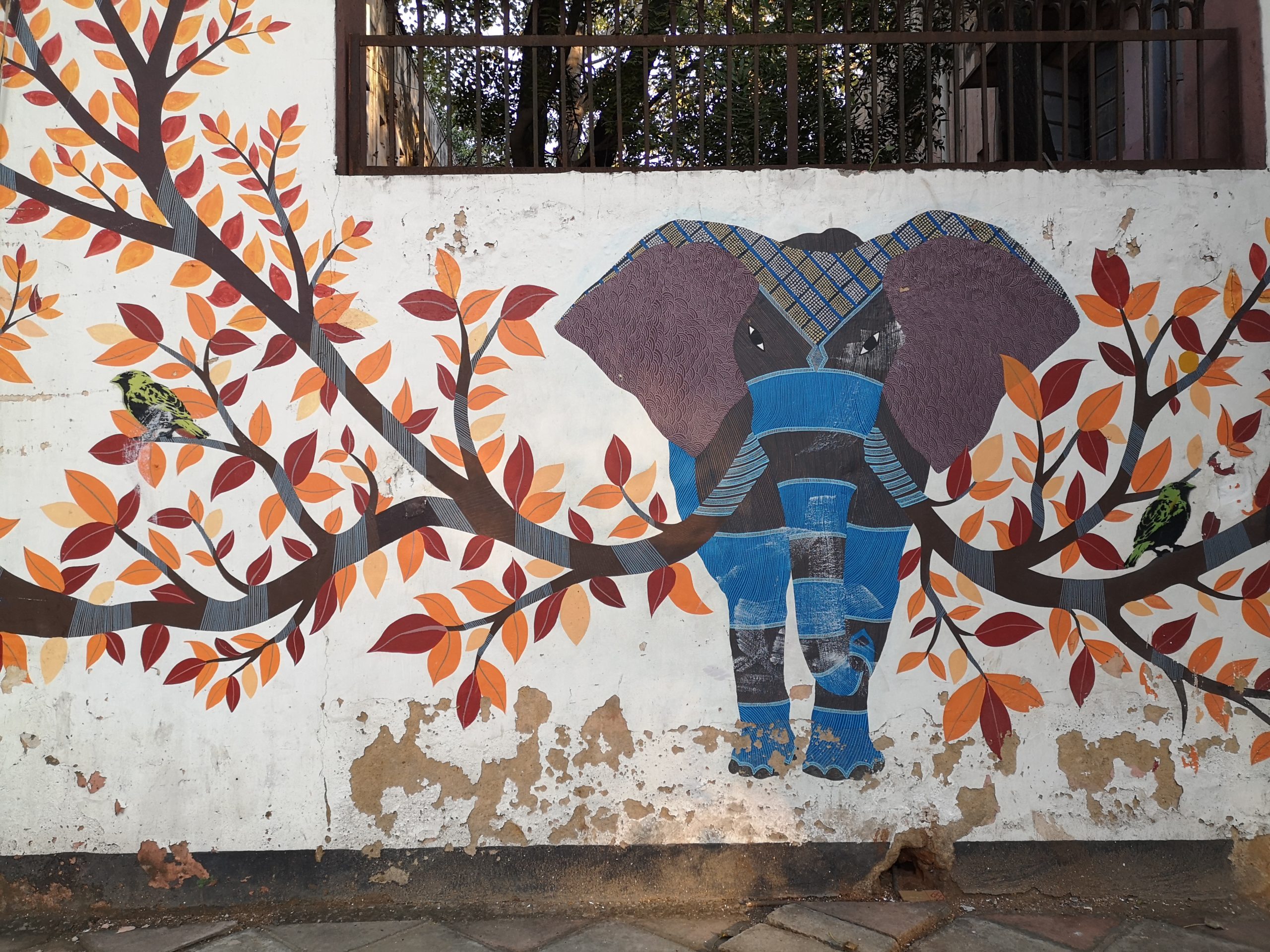 Street art à Lodhi Colony