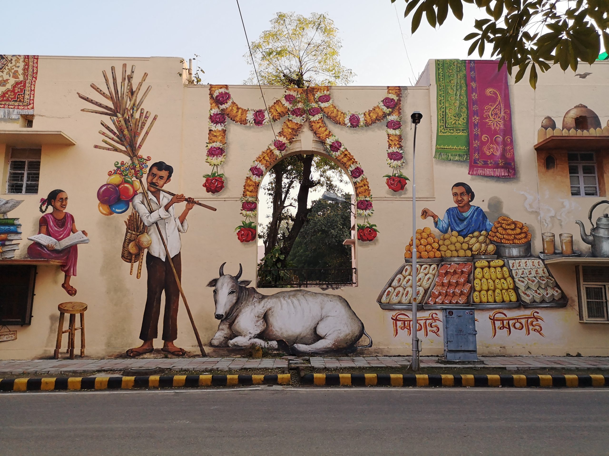 Street art à Lodhi Colony