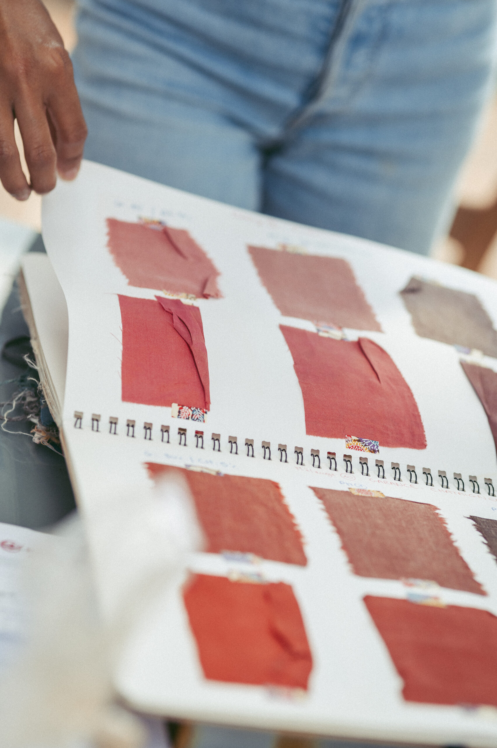 Nuancier teinture naturelle