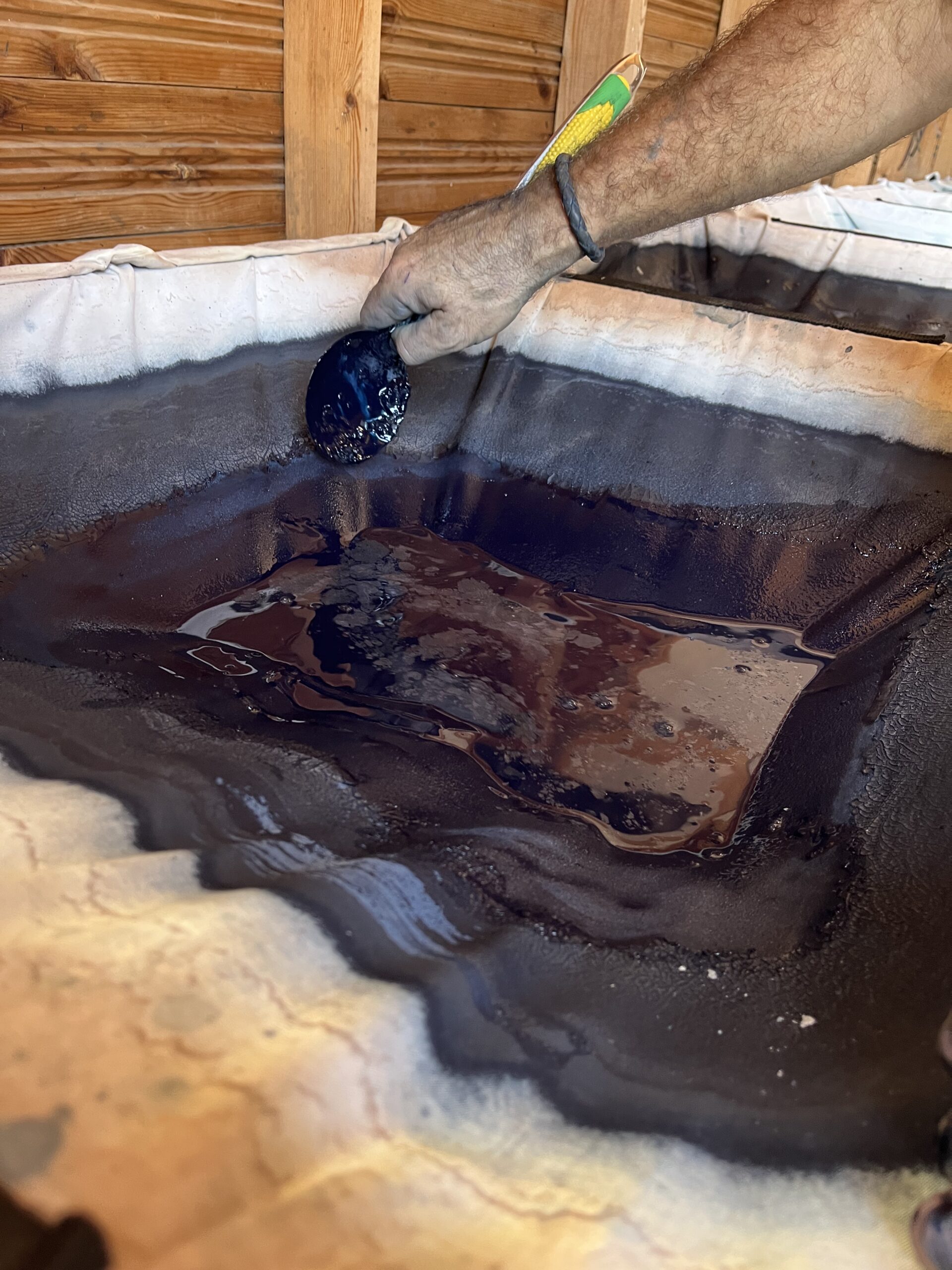 Pigment d'indigo filtré