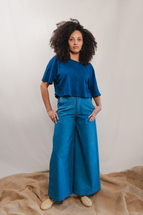 Pantalon JANE en toile de coton