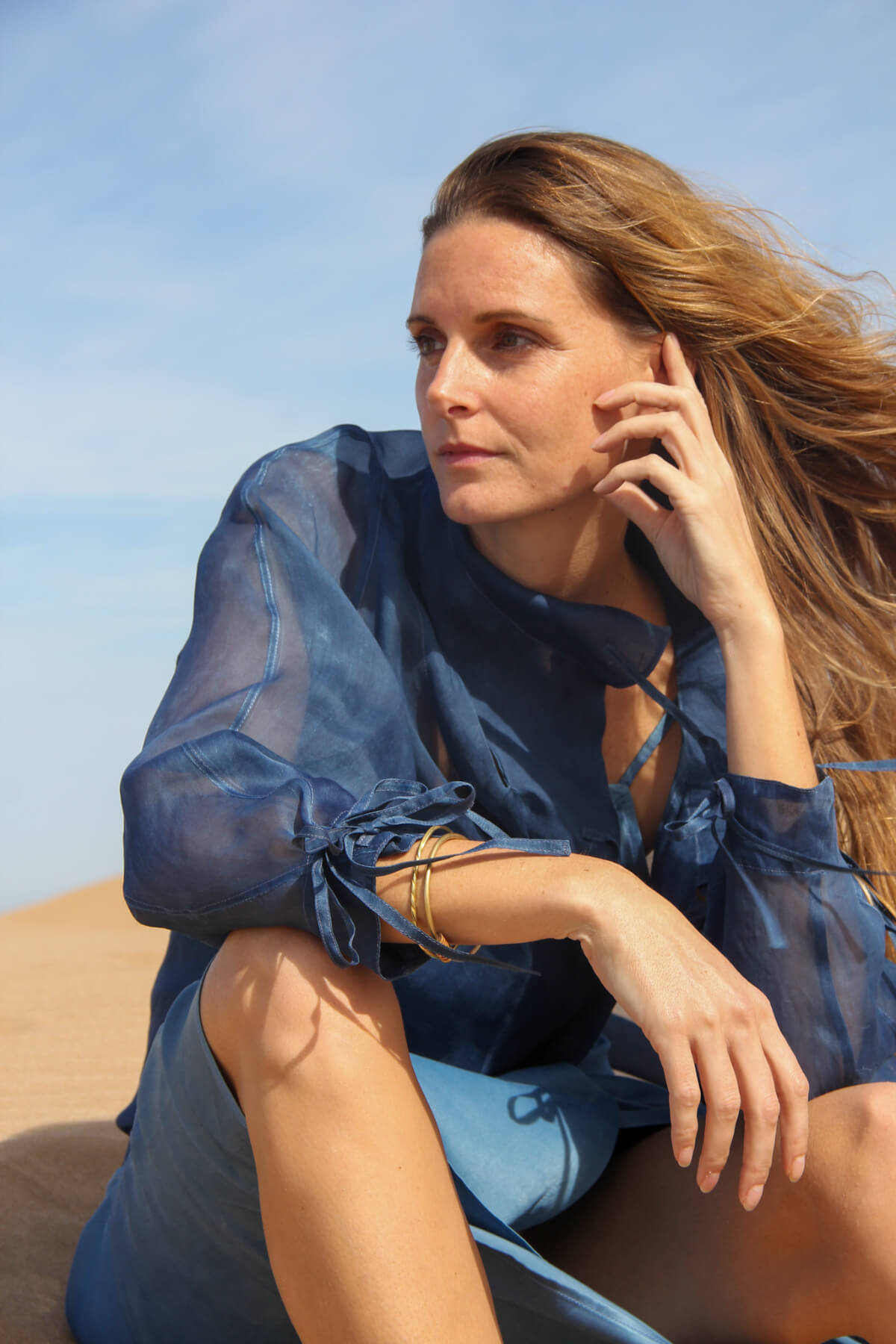 Collection Kosmic Blues indigo nuance de flow