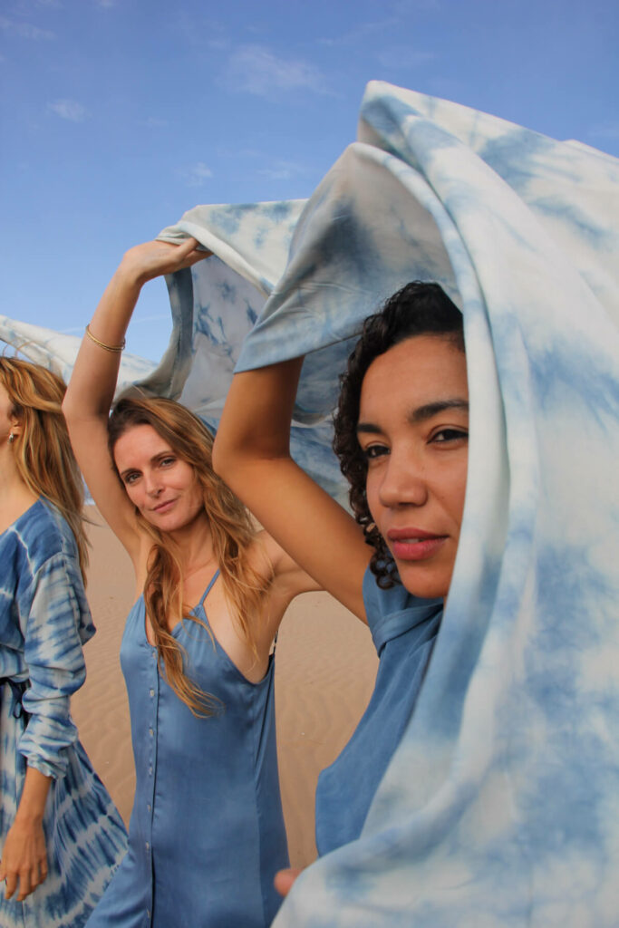 Collection Kosmic Blues indigo nuance de flow